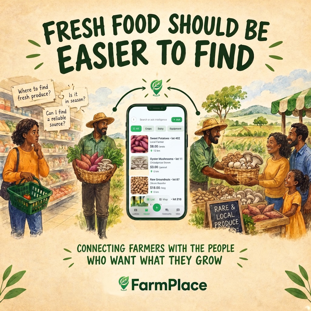 Fresh food should be easier to find